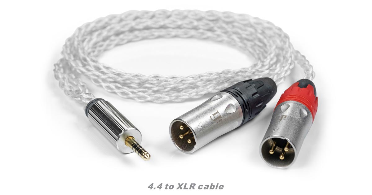 4.4 to XLR cable | iFi audio 日本語ブランドサイト