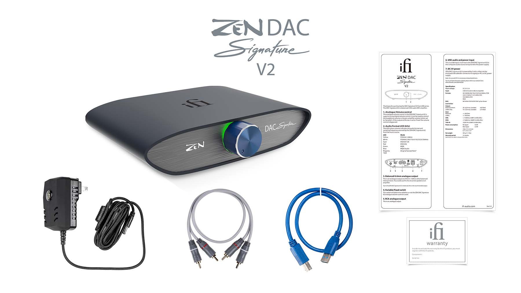 ZEN DAC Signature V2 | iFi audio 日本語ブランドサイト