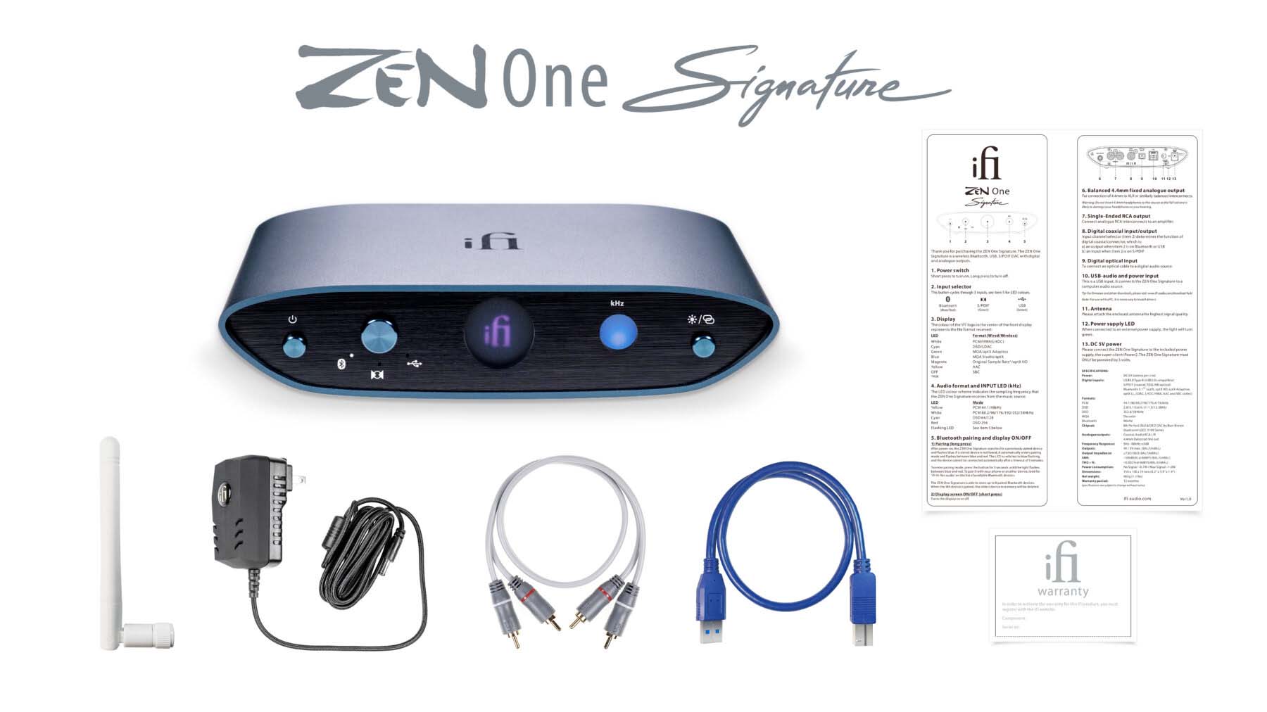 ZEN One Signature | iFi audio 日本語ブランドサイト