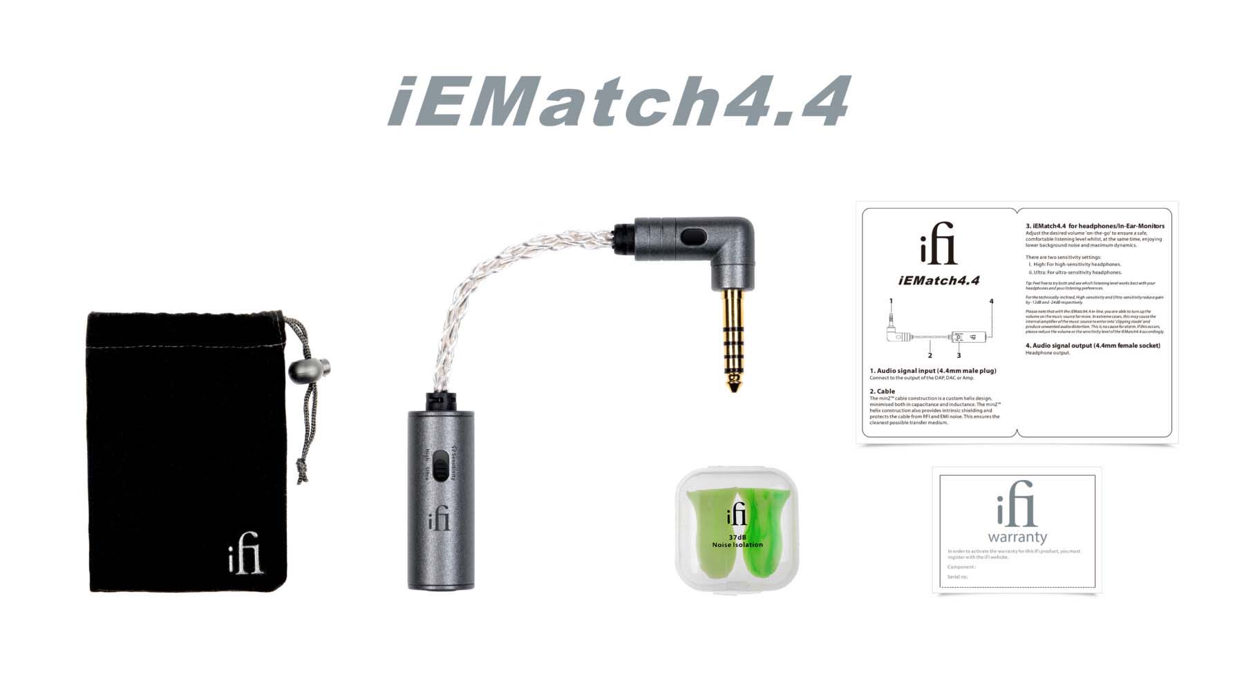 iEMatch4.4 | iFi audio 日本語ブランドサイト
